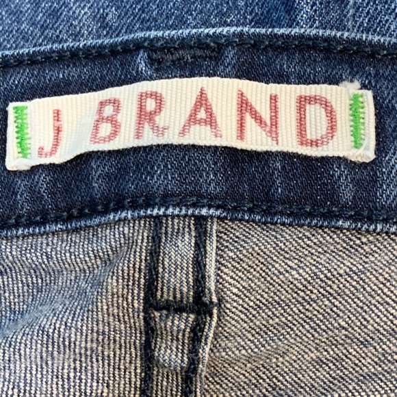 J Brand The Skinny Shark Blue Jeans Medium Wash Stretchy Mid-Rise No Distressing - Picture 7 of 10